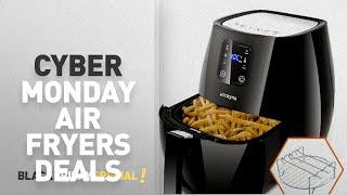 Cyber Monday Best Air Fryers Deals Review: Air Fryer Touchscreen by Cozyna (3.7QT) with 2 airfryer