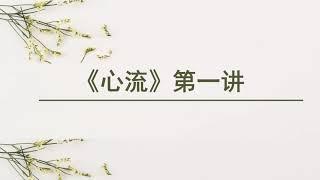 【名家大课】《心流》第一讲   #价值提升学院#多元政体#政治教育