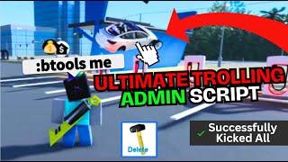 [OP] Roblox FE Ultimate Trolling Admin Script | FE BAN, KICK, KILL BEST Roblox Scripts 2023