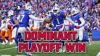 Bills Beat the Broncos 31-7