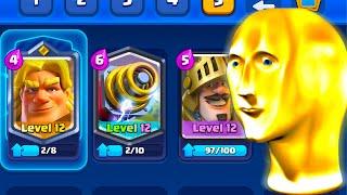 ONLY GOLD DECK BE LIKE..