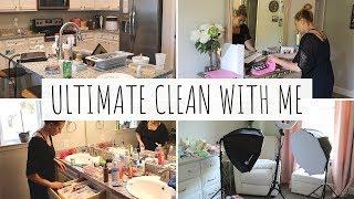 COMPLETE DISASTER! | ULTIMATE WHOLE HOUSE CLEAN WITH ME | 2019 // Jessica Elle