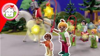 Playmobil Film Familie Hauser - Laternenumzug mit Anna und Lena - Sankt Martin Kinderfilm