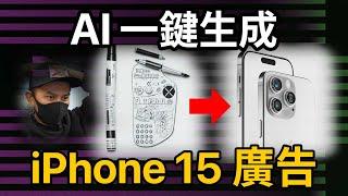 超神！AI 拍出 iPhone 15 廣告｜AI 影片生成教學