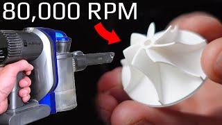 3D Printed Turbo Impeller VS Dyson Motor