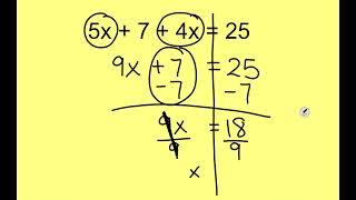 Solving Multi-Step Equations