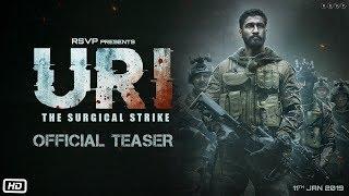 URI | Official Teaser | Vicky Kaushal | Yami Gautam | Aditya Dhar | 11th Jan 2019