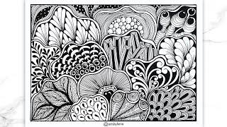 How To Draw Zentangle Art For Beginners