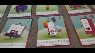 Numberblocks Mathlink Cubes - Character Cards 1-10 11-20 21-30 from hand2mind