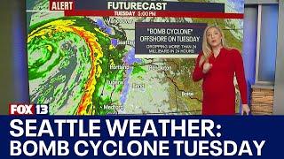 Seattle weather: Tracking a stormy Tuesday | FOX 13 Seattle