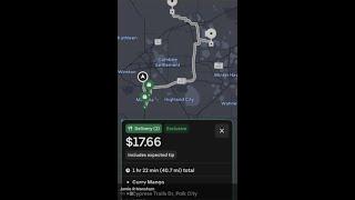 Uber Eats Drivers get real.Curry Mango delivery 41 miles, 90 minutes for a pathetic $17.66 incl. tip