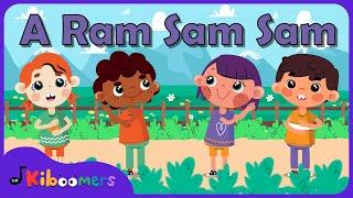 A Ram Sam Sam  - The Kiboomers Silly Songs for Kids - Action Song Dance