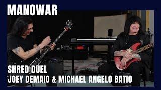 INSANE! MANOWAR’s Joey DeMaio and Michael Angelo Batio on the way to 275 BPM