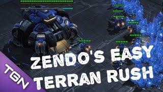 TGN Starcraft 2 Guide - Easy Terran Rush to Get Platinum Ranked 1v1