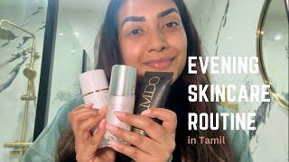 Evening Skincare Routine | in Tamil | Vithya Hair and Makeup