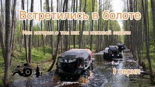 Сказ о том, как мы на 8 вездеходах за клюквой ездили. Клюквы не собрали, но прекрасно провели время.