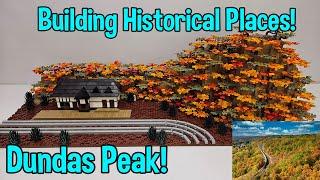 Historische Orte mit LEGO®-Steinen nachbauen! | Dundas Peak + Bahnhof | 4K | #lego