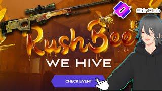 New Exclusive Event Cases | Rush Bee | CSGO crate opening | SkinClub Season 4