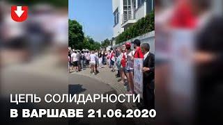 «Цепь солидарности» в Варшаве