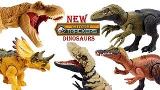 new Jurassic world Dino tracker Mattel regaliceratops Orcaraptor irritator T-Rex and bistahieversor