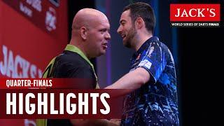 DRAMATIC DECIDERS! | Quarter-Finals Highlights | 2024 Jack's World Series of Darts Finals