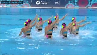 Slovakia (SLO) Team Free Preliminary Baku JJEE 2015