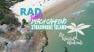 Beach Camping on Stradbroke Island !