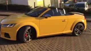 Audi TTS 2016 Imola Yellow