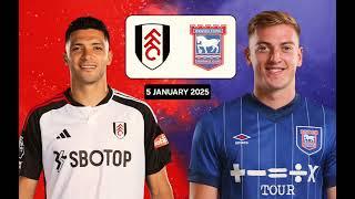 Fulham VS Ipswich Town | English Premier League Match Prediction