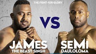 Fiji Boxing | Heavyweight Champion | James The Beast Singh Vs Semi Dauloloma | Heavyweight Title 