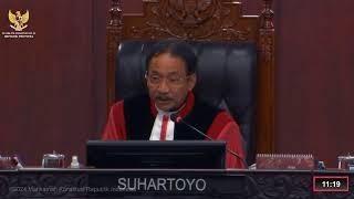 Sidang Perkara Nomor 107/PUU-XXII/2024. Rabu, 4 Desember 2024.