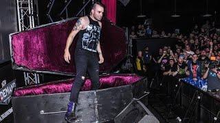 Wrestler Emerges From Coffin