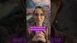 What Does it Mean to Tap into Your Own PERSONAL POWER? #personaldevelopment #selfhelp #innerself