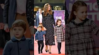 Prince William, Princess Kate, George, Charlotte & Louis Walk the Red Carpet Together