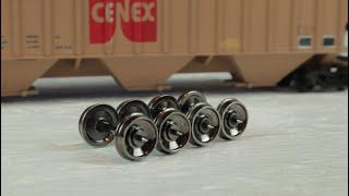 How to Replace HO Scale Plastic Wheel-sets With Metal Wheel-sets