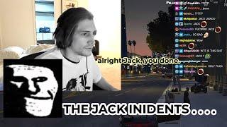 xQc and Marty kicks Jack out from GG after this Incidents (The Jack Incidents..)