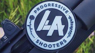 Shooting the LA Progressive Shooters #LAPS2R2Challenge Black and White patch standard.