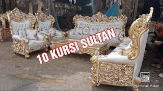 set model kursi tamu sultan bellagio mewah