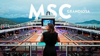 Porque viajar de CRUZEIRO no MSC Grandiosa foi tão especial