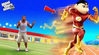 Franklin & Shinchan Become Flash in GTA 5 || Gta 5 Tamil