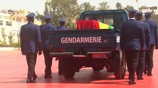 Les Honneurs Militaires de la Nation rendus au Général Mamadou Diop par la Gendarmerie Nationale
