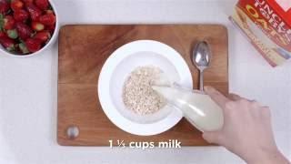 How to cook UNCLE TOBYS Oats in the microwave