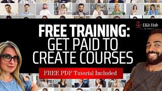 Get Paid to Create Your Courses...The Fast & Simple Way
