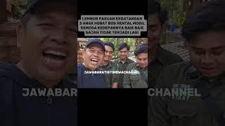 LEMBUR PAKUAN KEDATANGAN 3 TAMU ANAK ALMARHUM BOS RENTAL | KANG DEDI MULYADI MENYAMBUT DENGAN BAIK |