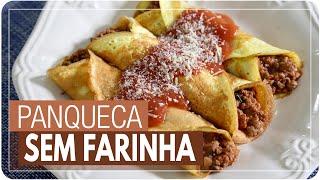 PANQUECA LOW CARB SEM FARINHA { rápida, leve e saudável} | Mamãe Vida Saudável #294