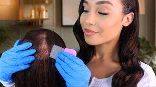 ASMR Doctor Lice Check And Scalp Treatment Roleplay | Hair brushing, Scalp oiling, Lice Treatment