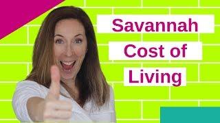 Cost of Living in Savannah GA