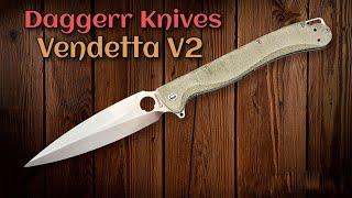 NEW! Daggerr Knives Vendetta V2 Giant Flipper Spearpoint!