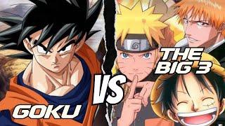 Why Goku vs  The Big 3 isnt close!!!!