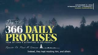 366 DAILY PROMISES | Day 326  | With Apostle Dr. Paul M. Gitwaza (English Subtitle Version)